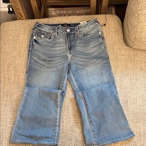 True Religion Becca Medium Blue Bootcut Jeans